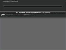 Tablet Screenshot of confortshop.com